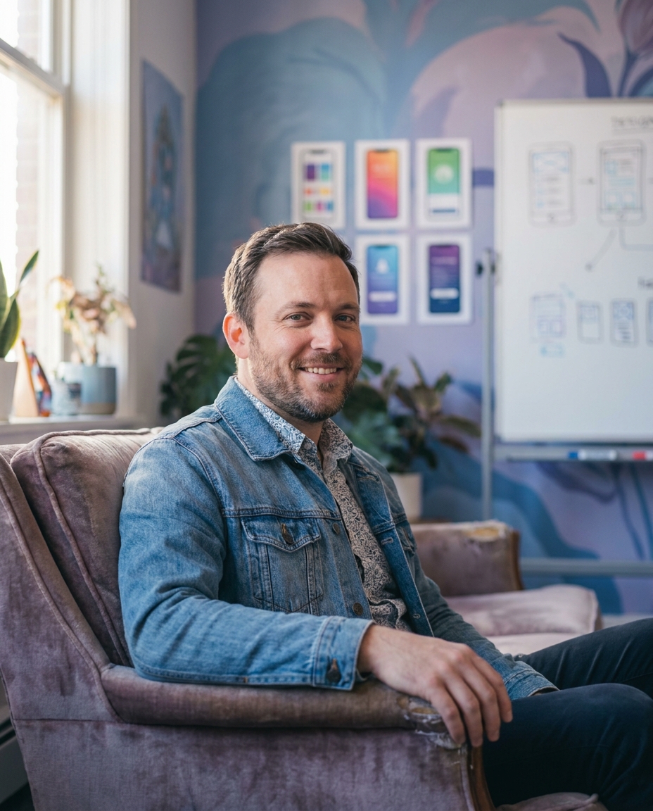 Builder Theo, the app-studio persona Zenrise.ai derives for multi-app teams